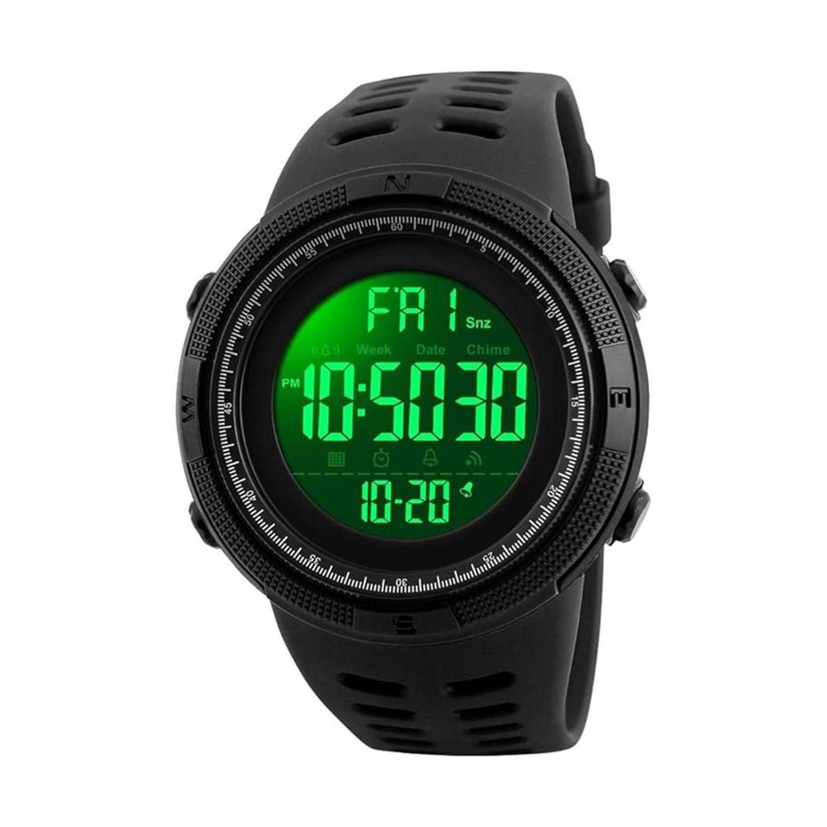 Fanmis Reloj deportivo digital LED para hombre