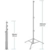 NEEWER Soporte de luz de acero inoxidable de 102_4