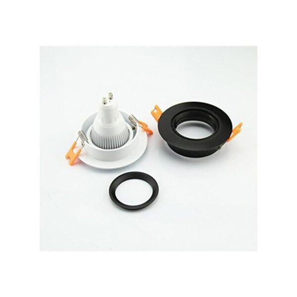 Pack de 2 de techo LED MR16 GU10 titulares de marco_4