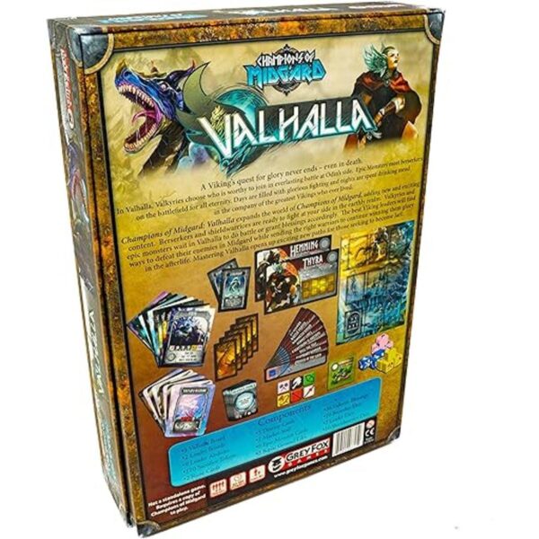 Grey Fox Games Champions of Midgard Valhalla juego de mesa_2