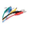 Sumnacon Juego de 5 cables de prueba de enchufe de plátano_2