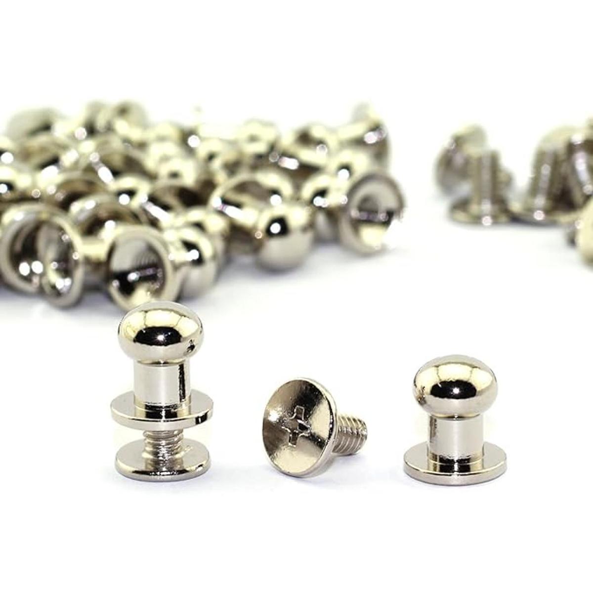LQ Industrial Paquete de 30 tornillos de cabeza redonda