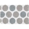 Avanti Linens Dotted Circles Collection Alfombra de baño_1