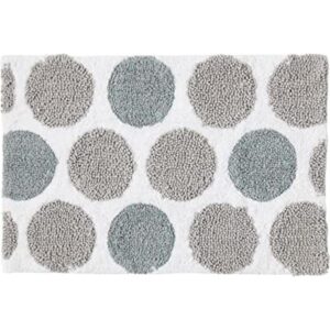 Avanti Linens Dotted Circles Collection Alfombra de baño_1