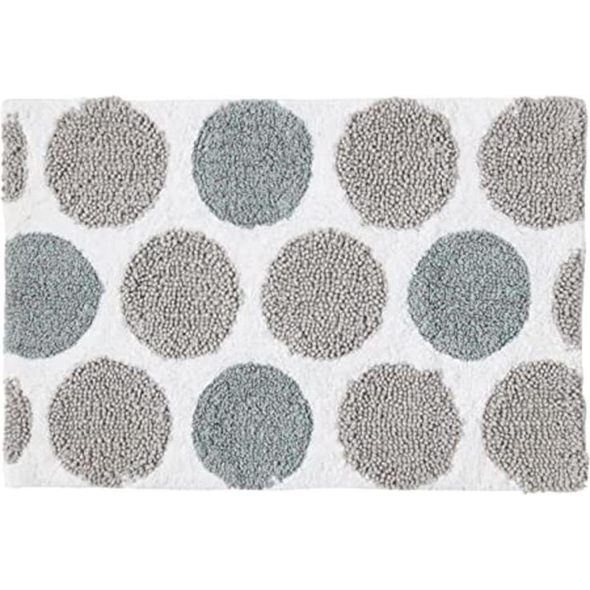 Avanti Linens Dotted Circles Collection Alfombra de baño
