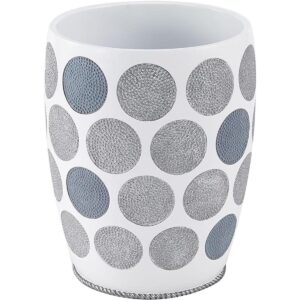 Avanti Linens 13870F WHT Cubo de basura decorativo color_1