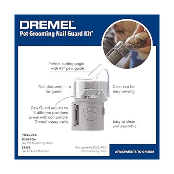 Dremel AT01PGK Accesorio protector de uña para aseo de_2