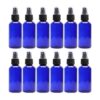 Botellas de espray de niebla fina de plástico azul de 4