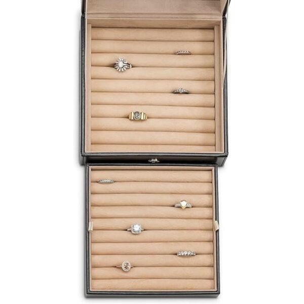 Glenor Co Caja organizadora de anillos Soporte de_5