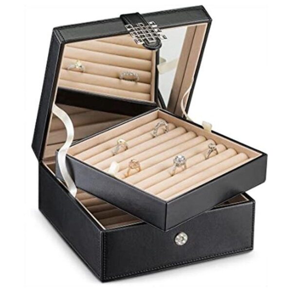 Glenor Co Caja organizadora de anillos Soporte de_1