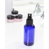 Botellas de espray de niebla fina de plástico azul de 4