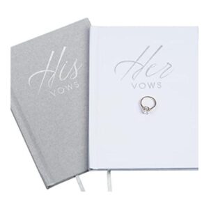FLUYTCO Libro de votos de boda Keepsakes juego de 2_1