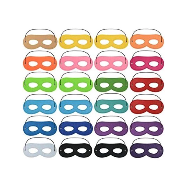 Paquete de 24 máscaras de superhéroe para niños máscaras_1