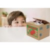 HmiLU Caja de dinero para robar monedas de centavos
