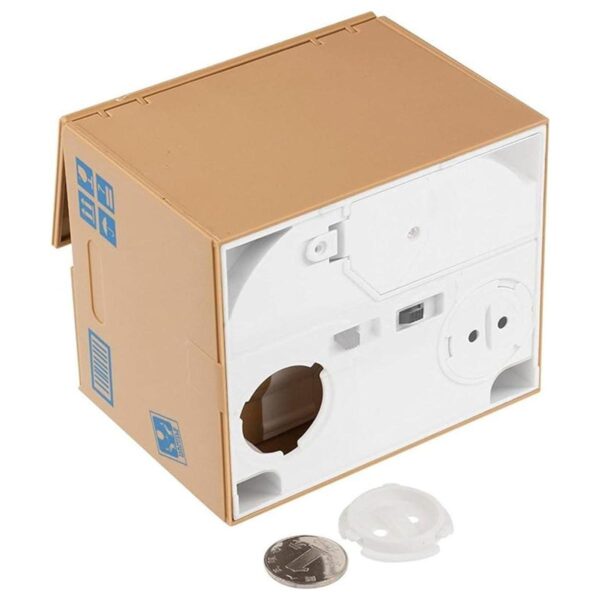 HmiLU Caja de dinero para robar monedas de centavos