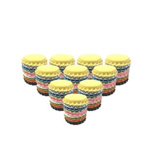 RUTICH 200 piezas de botellas de corona tapa de botella
