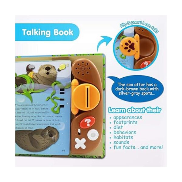 BEST LEARNING Lector de libros Animal Kingdom juguete_2