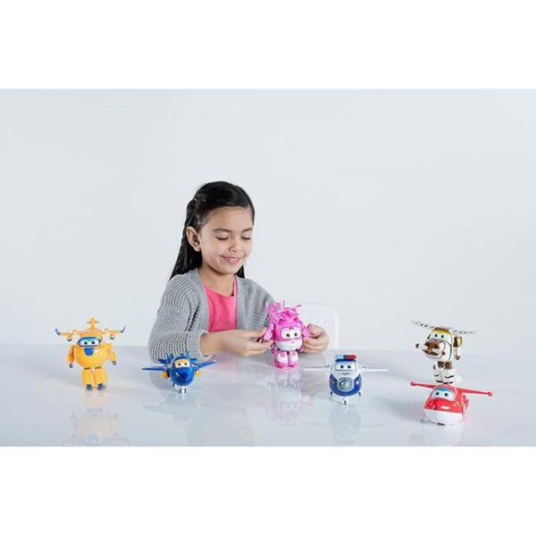 Super Wings Figura de acción de juguete de avión de_5