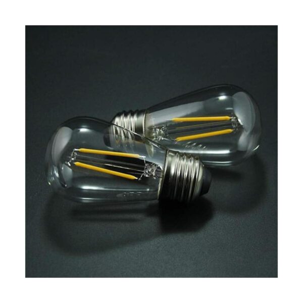 BRIMAX Bombillas LED Edison S14 de 2 W para exteriores_2
