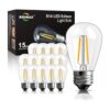 BRIMAX Bombillas LED Edison S14 de 2 W para exteriores_1