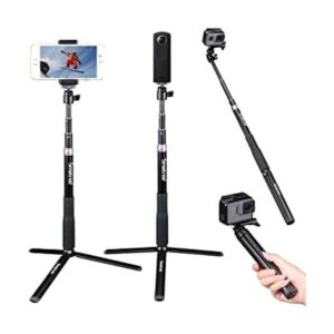 Smatree Palito telescópico para selfie con soporte de_1