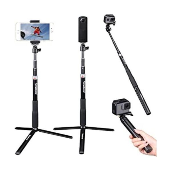 Smatree Palito telescópico para selfie con soporte de_1