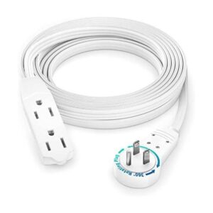 Maximm Cable de extensión de 12 ft de enchufe plano_1