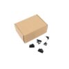 Rustark 100 clips de cable autoadhesivos ajustables de 3_3