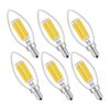 CRLight 6W LED bombillas de candelabro E12 base regulable_1