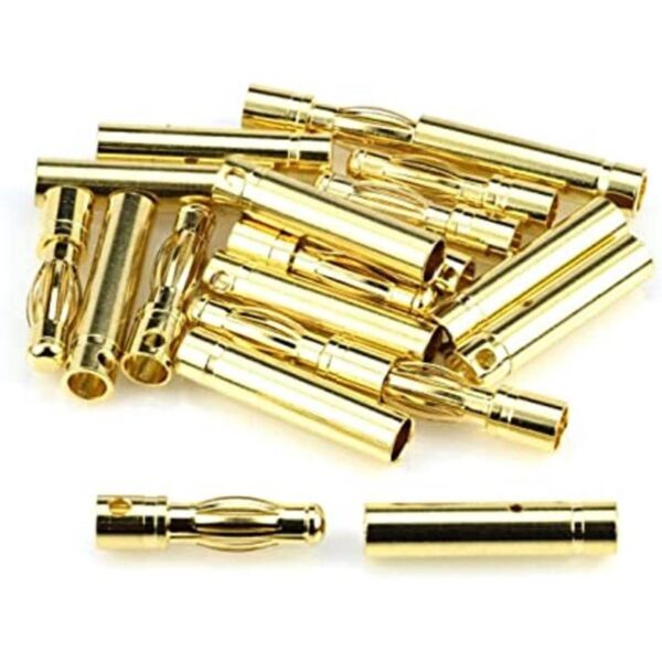 Apex RC productos 40 mm. Machohembra chapado en oro_1