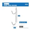 Aquatix Pro Juego de 4 soportes de aluminio de alta