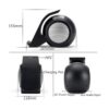 CENSHI Cargador inalámbrico rápido con altavoz Bluetooth_4