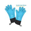 Auzilar Guantes de cocina de silicona guantes resistentes