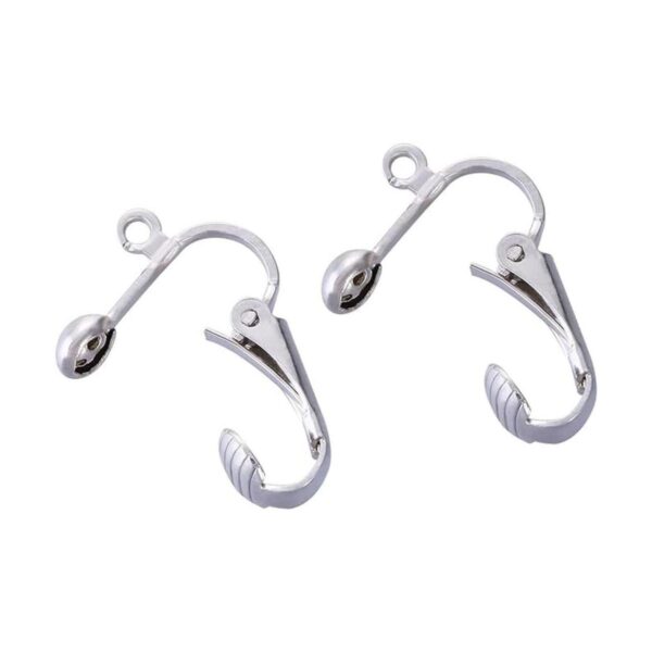 Bememo Paquete de 36 convertidores de aretes con clip con
