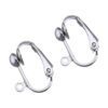 Bememo Paquete de 36 convertidores de aretes con clip con