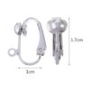 Bememo Paquete de 36 convertidores de aretes con clip con