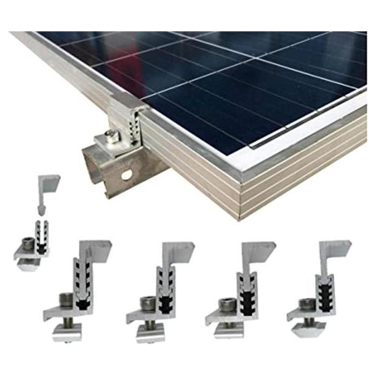 Smarkey Kit de montaje de panel solar Z 4 unidades