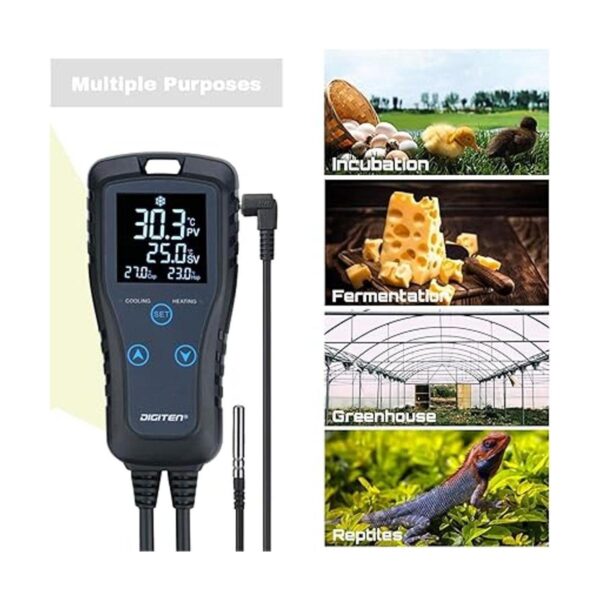 DIGITEN controlador de temperatura precableado con_6