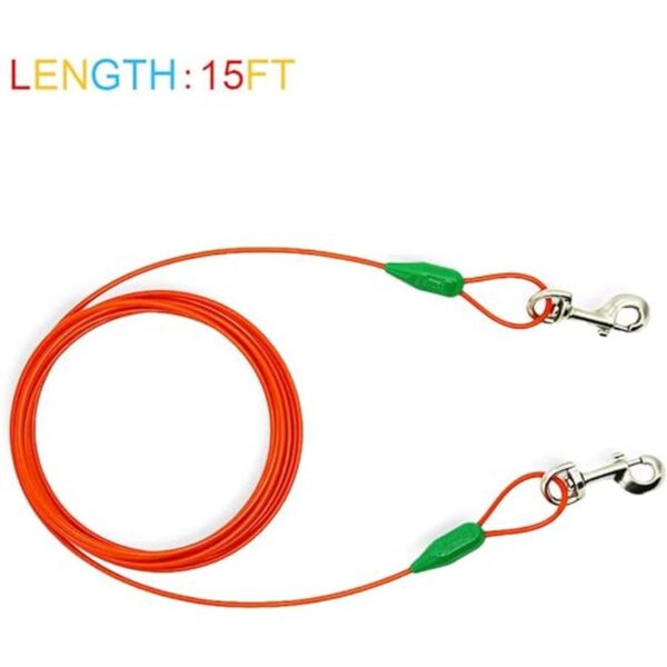 Petest Cable de amarre con cubierta de crimpado para