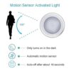 Searik Luz con sensor de movimiento luz nocturna LED