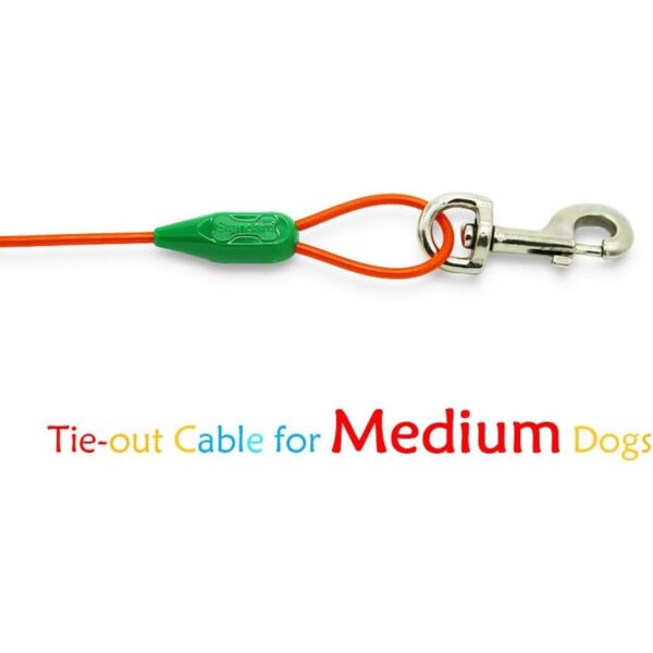 Petest Cable de amarre con cubierta de crimpado para