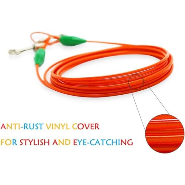 Petest Cable de amarre con cubierta de crimpado para