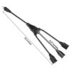 DEWENWILS Divisor de cable de extensión de luz de 18