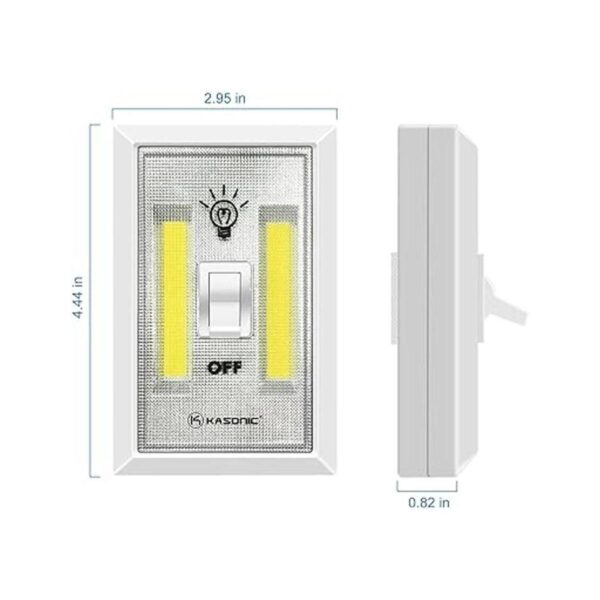 Apagador de luz led COB sin cable de 200 lúmenes Kasonic