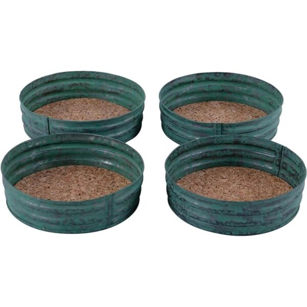 GoCraft Posavasos de corcho con tapa para tarro de masón_2