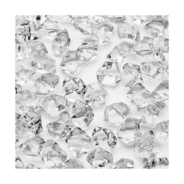 PMLAND Piedras de hielo acrílicas transparentes gemas de_1