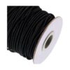 Cuerda elástica de 100 yardas para hacer joyas negro