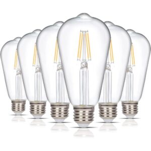 Simba Lighting LED Edison Vintage Filamento ST21 ST64