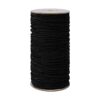Cuerda elástica de 100 yardas para hacer joyas negro