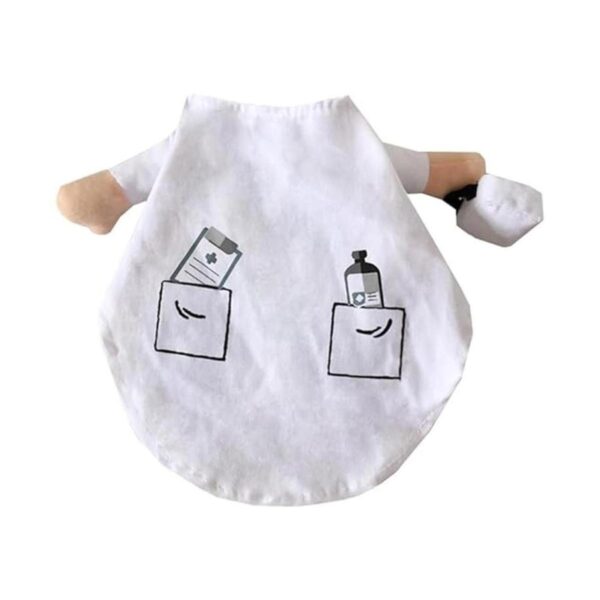 NACOCO Dog Cat Doctor Costume Pet Doctor Clothing